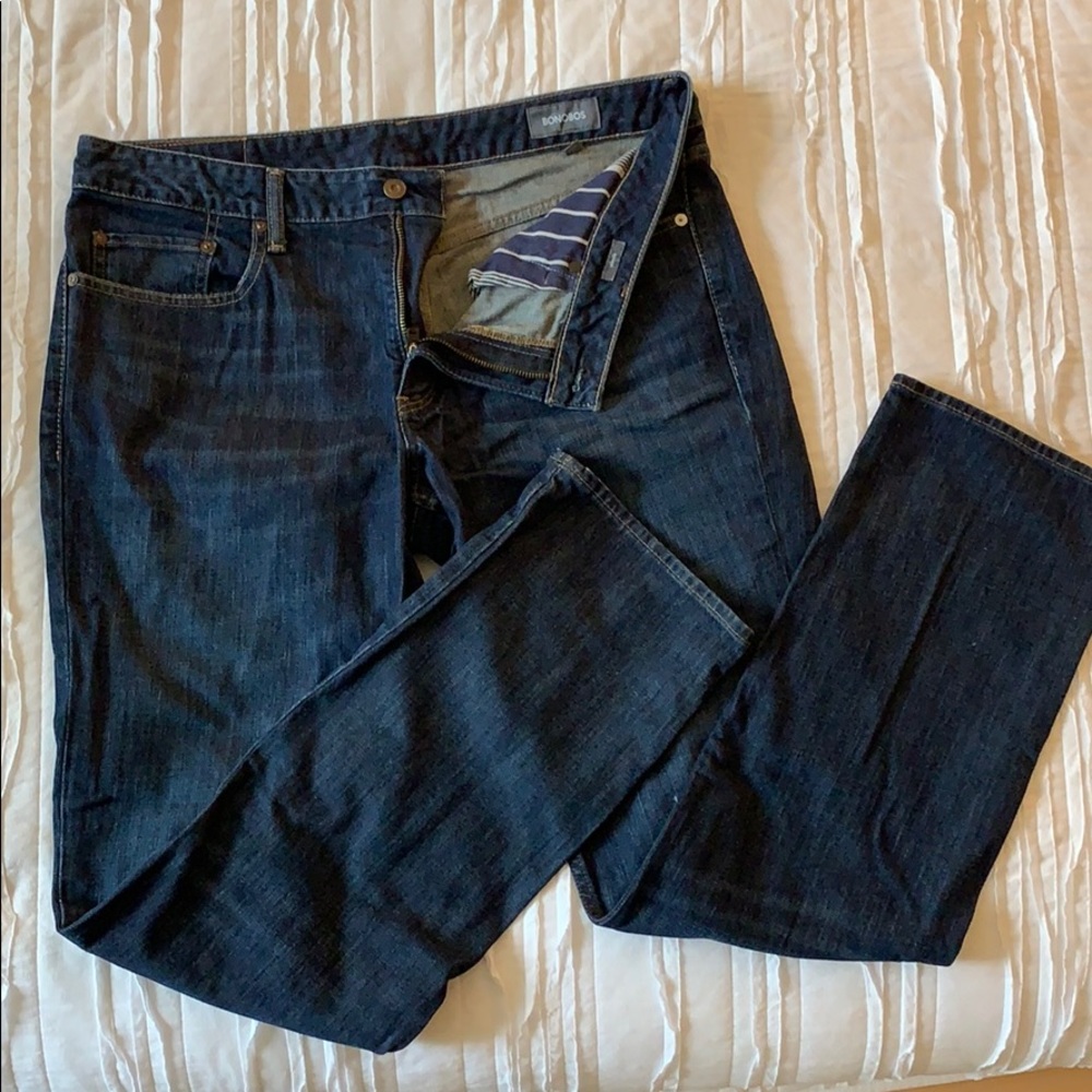 Bonobos straight medium wash jeans